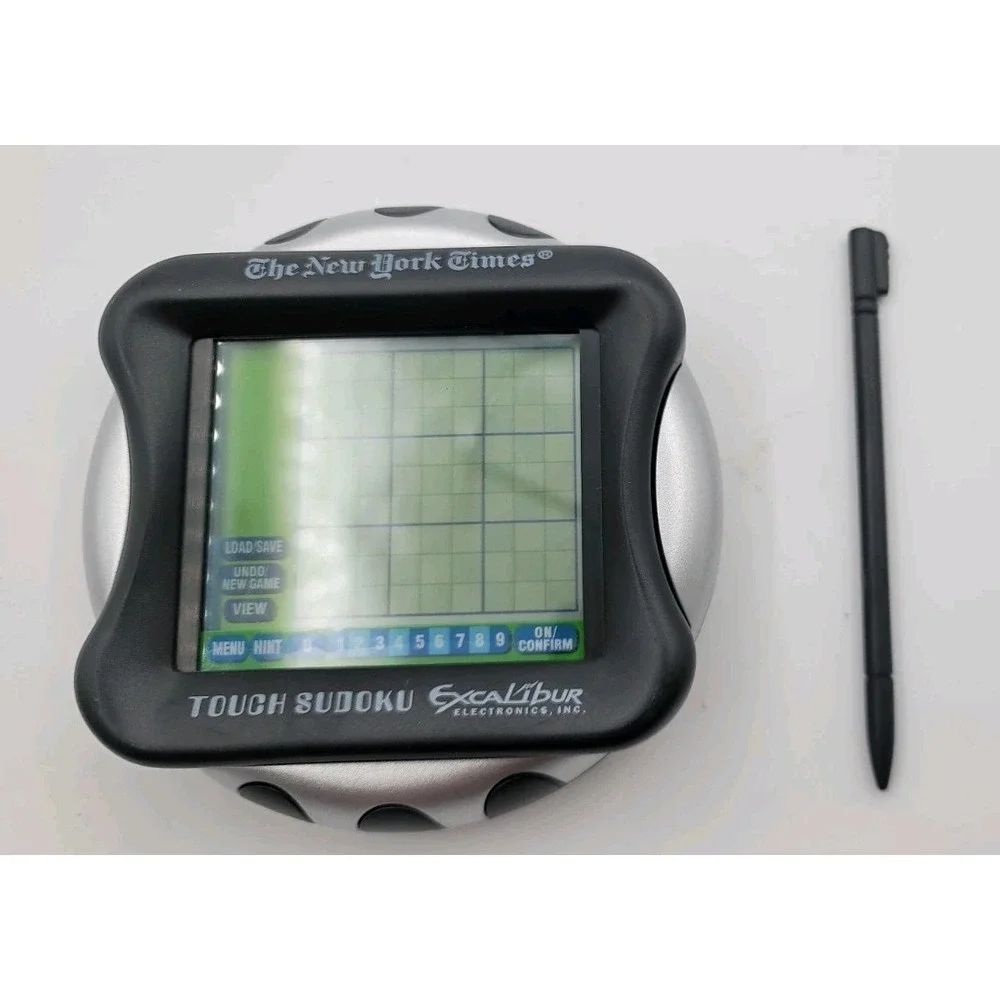 The New York Times Touch Screen ELECTRONIC SUDOKU Game Excalibur